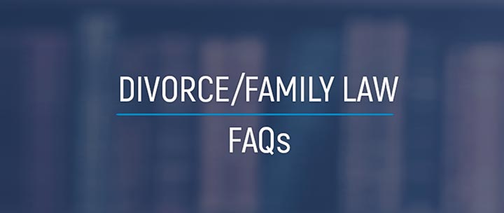 FAQ-Ontario divorce and family law
